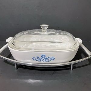 CorningWare Blue Cornflower 10 inch baking pan